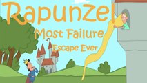 Rapunzel Most Failure Escape Ever [Tangled] | Cartoon Animation | 1min cartoon