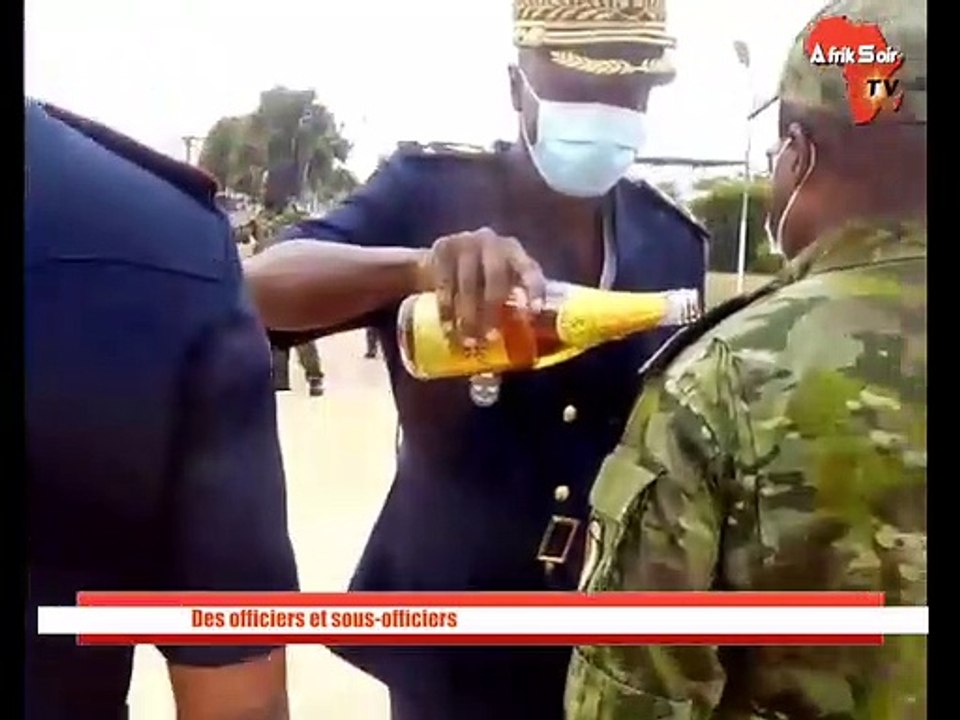 Des officiers et sous-officiers ivoiriens célèbrent leur promotion