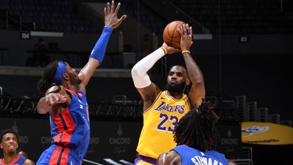 Game Recap: Lakers 135, Pistons 129