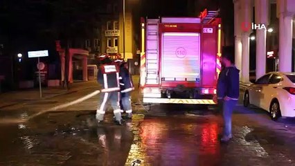 Kavgada hıncını alamadı, motosikletini yaktı