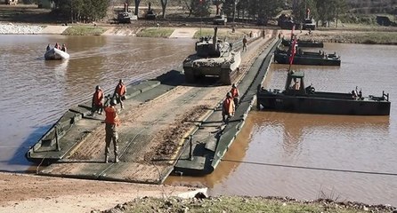 ‘Durgun Sulardan Geçiş Tatbikatı’ Kırklareli’nde gerçekleşti