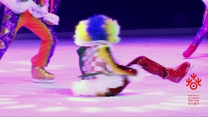 ⛸️❄️Cerceau sur glace:Gymnastique aux rubans sur glace 冰上晃圈:冰上彩带