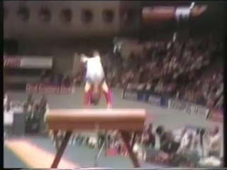 Eugenia Golea - VT 1 & 2 EF - 1987 World Gymnastics Championships
