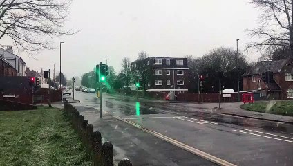 Download Video: Snowfall in Hastings and st Leonards, February 7, 2021 (video by Daniel Burton)