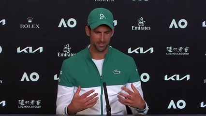 Open d'Australie 2021 - Novak Djokovic : "I don't have a lot of respect for Nick Kyrgios, to be honest"