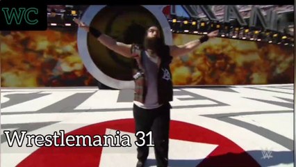 All Of Luke Harper's Wrestlemania Entrances