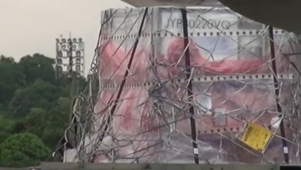 Brasil recibe de China un envío con componentes para producir la vacuna de la COVID-19