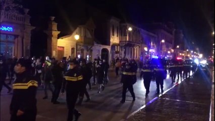 Γεωργία: Διαμαρτυρία κατά των περιοριστικών μέτρων