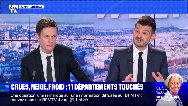 Crues, neige, froid : dix départements touchés - 07/02