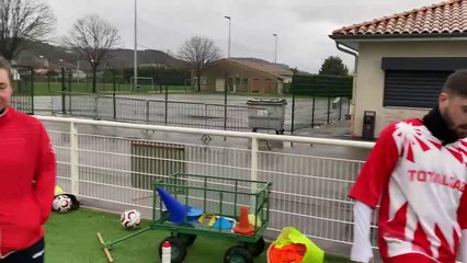 Passage des consignes du coach Vivian