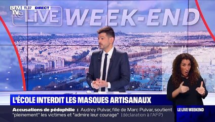 L'école interdit les masques artisanaux - 07/02
