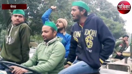 दस दिन का राशन लेकर किसान गाजीपुर बार्डर पर कूंच की तैयारी में