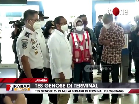 Tes GeNose C19 Mulai Diberlakukan di Terminal Pulogebang