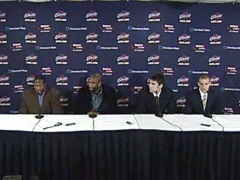 NBA New Cavaliers Players Press Conference