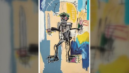 "최소 342억 원"...홍콩 경매에 나온 바스키아의 작품 / YTN