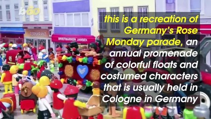 Carnival Lover Recreates Cancelled Event With Incredibly Elaborate Toy Parade
