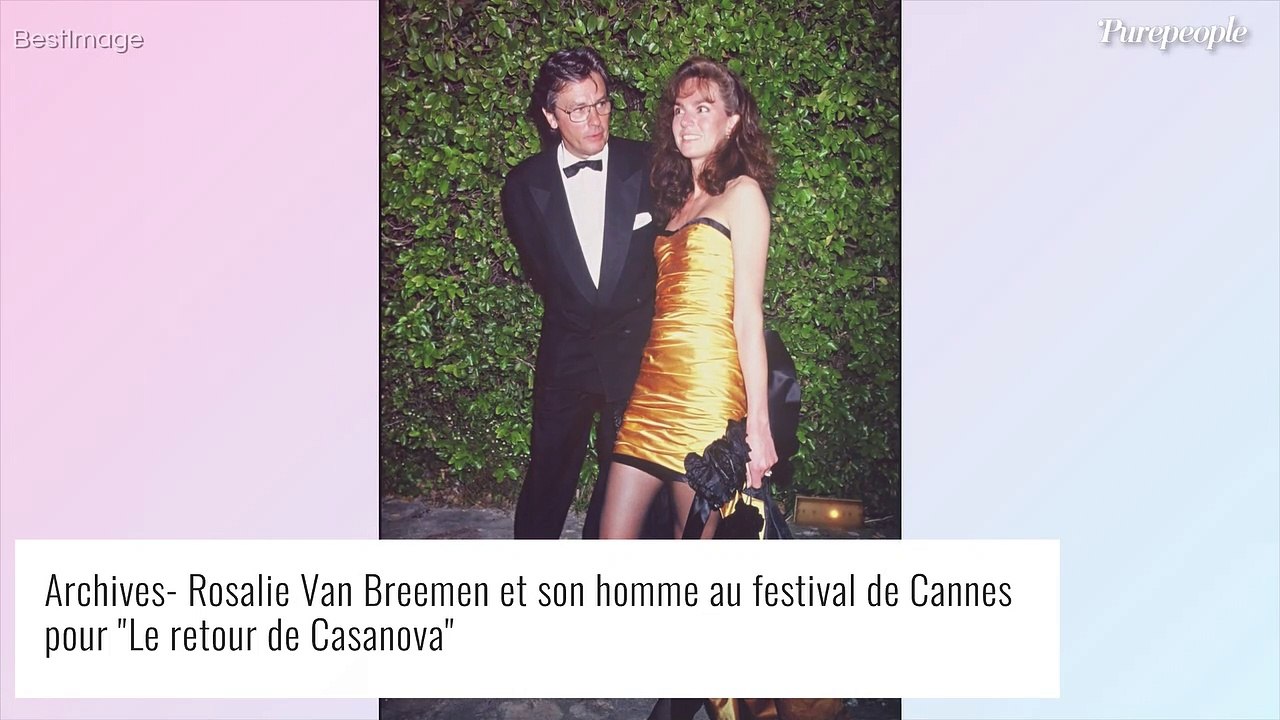 Alain Delon : Rosalie van Breemen se souvient de leur relation passionnelle, flashback