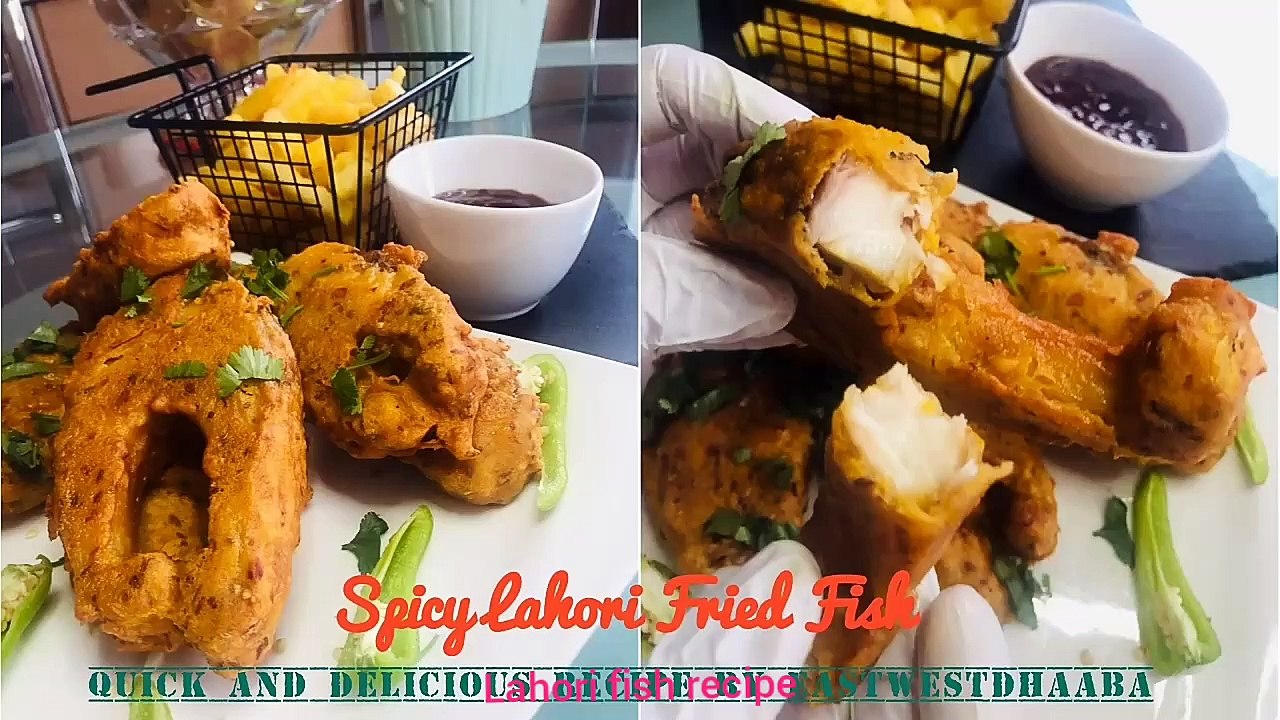 Fish Fry Recipe Lahori - Lahori Fry Fish| Original Lahori Taste
