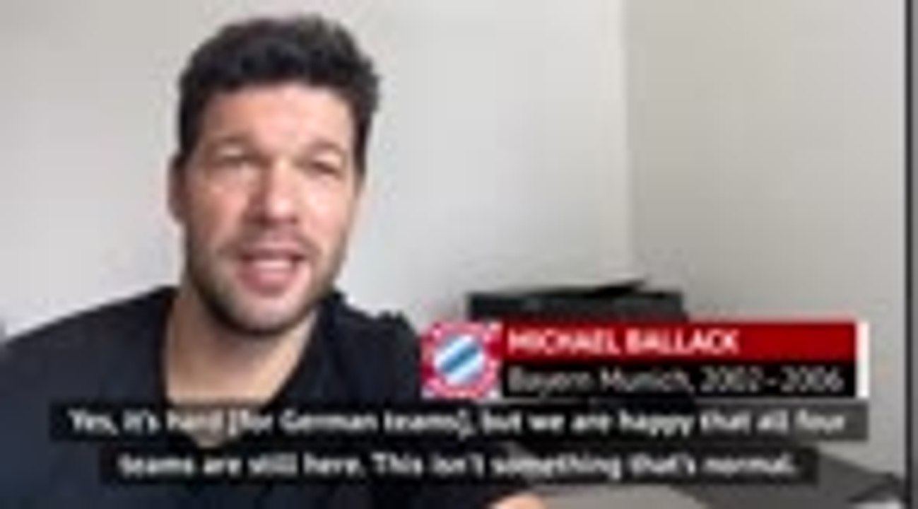 Ballack expects strong German presence in Champions League last eight