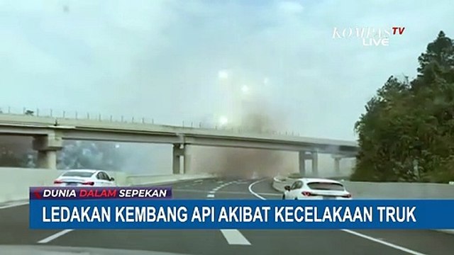Terjadi Ledakan Kembang Api di Guangxi China Akibat Truk Kecelakaan