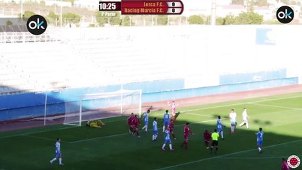 Primer gol de Royston Drenthe con el Racing Murcia