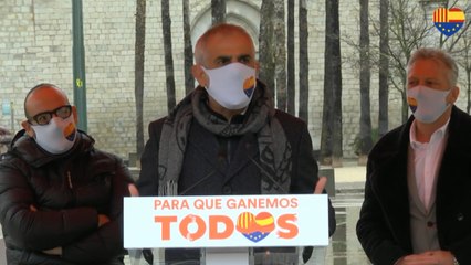 Carrizosa (Cs) ve necesario "acabar con el 'procés" para afrontar la crisis