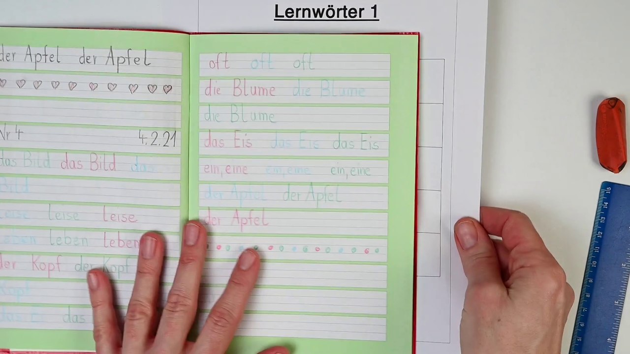 Lernwörter Übung 5