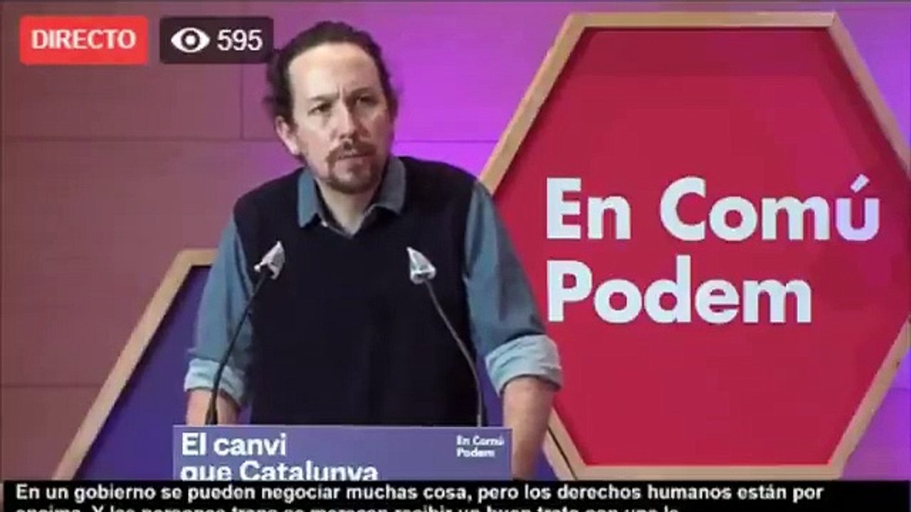 Las palabras más sinceras de Pablo Iglesias: "Cuando encabezamos gobiernos hay cambios inimaginables"