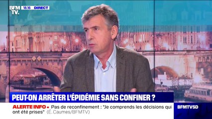 Covid-19: selon le Pr Éric Caumes, "le monde de la culture et du sport sont complètement sinistrés, il faut faire un geste"