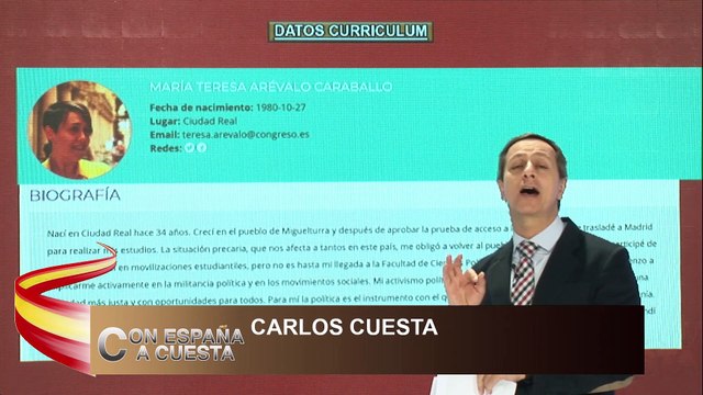 CARLOS CUESTA: ¡52MIL EUROS! COBRA LA NIÑERA SIN ESTUDIOS, SIN EXPERIENCIA LABORAL DE PABLO IGLESIAS E IRENE MONTERO.