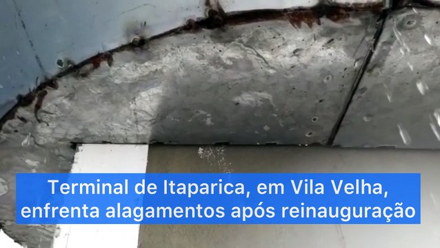 Terminal de Itaparica enfrenta alagamentos após reinauguração