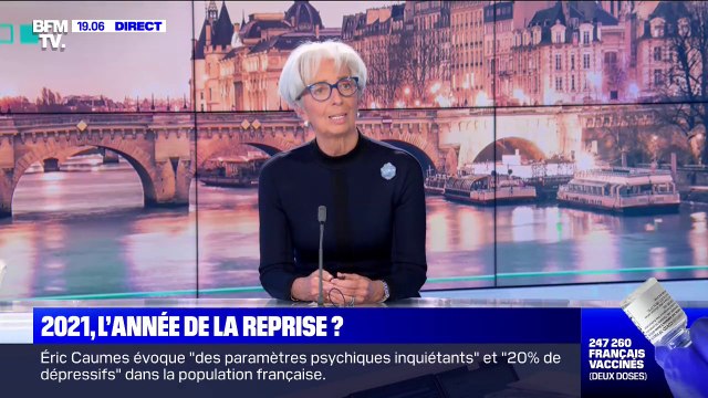 Christine Lagarde: On s'avance vers une reprise teintée d'une incertitude majeure liée à des questions d'ordre sanitaire