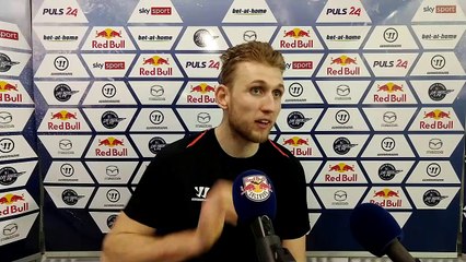 Mario Huber nach dem Sieg gegen Graz