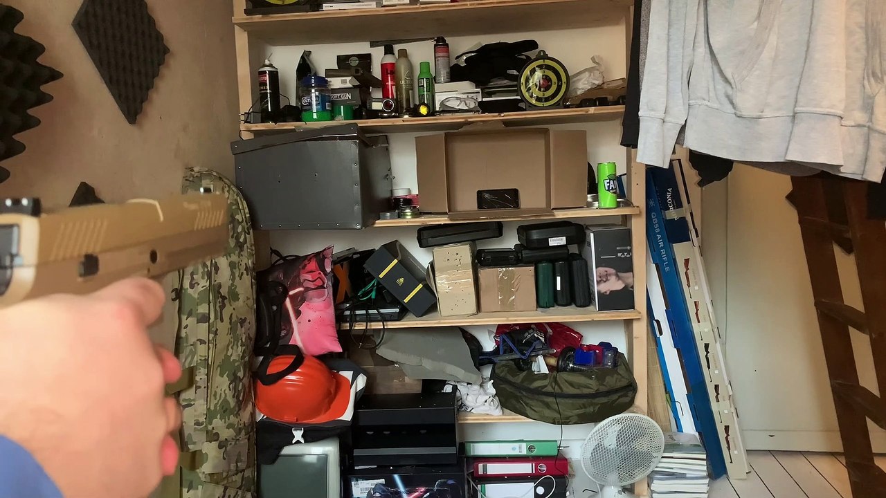 Sig Sauer p320 co2 4,5mm Airgun vs Handy