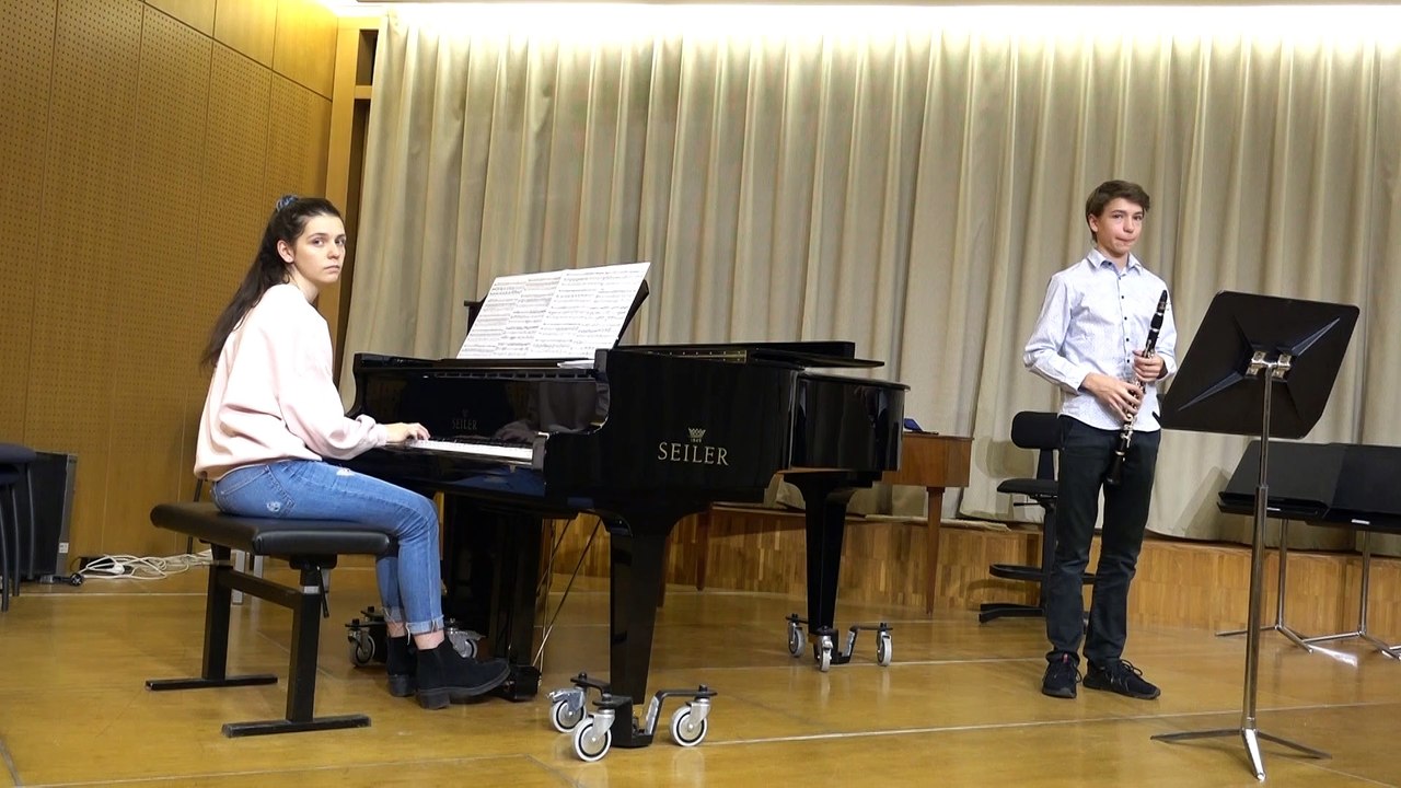 Carl Maria von Weber Klarinettenkonzert in F-Moll: 2.Satz