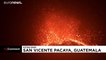 شاهد: غواتيمالا في حالة تأهب استعدادا لثوران بركان باكايا