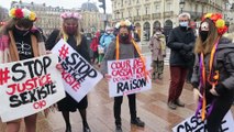 - Fransa'da 13 yaşındaki kız çocuğuna tecavüz eden itfaiyecilerin yargılanması için protesto