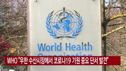[YTN 실시간뉴스] WHO "우한 수산시장에서 코로나19 기원 중요 단서 발견" / YTN