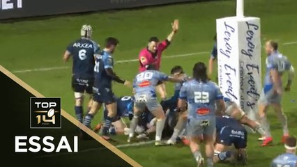 TOP 14 - Essai de Ryno PIETERSE (CO) - Castres - Bayonne  - J12 - Saison 2020/2021