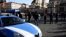 Roma - Controlli anti Covid in tutta la città (07.02.21)