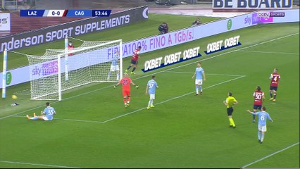 Serie A : Immobile porte la Lazio Rome contre Cagliari