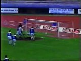 1. HNL 1992 (10. kolo) Hajduk - Zagreb 1_0, Ardian Kozniku 30'