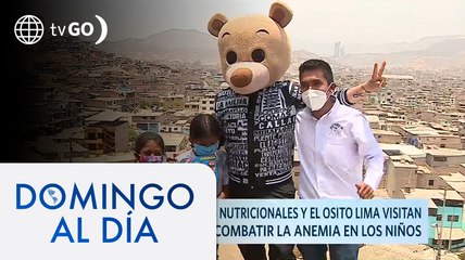 Creador de galletas nutricionales y Osito Lima visitan VMT para combatir la anemia | Primera Edición