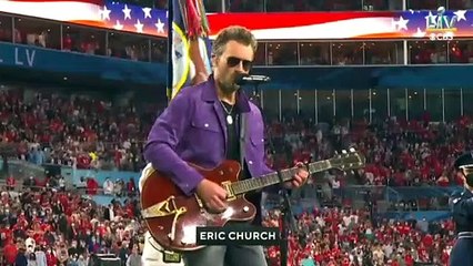 Jazmine Sullivan and Eric Church Sing the National Anthem at Super Bowl 2021: How Long Was Their Duet?