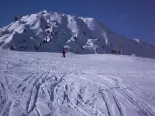 Moi aux Ski a la plagne