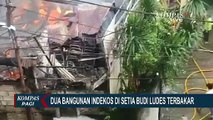 2 Bangunan Indekos di Kawasan Setia Budi Hangus Terbakar