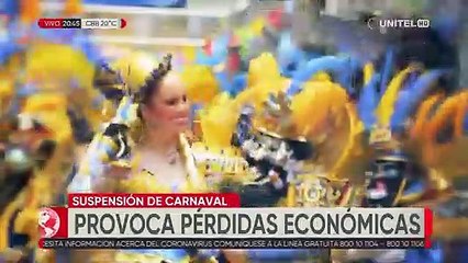Especial: sin carnaval Bolivia pierde 64 millones de dólares y miles de empleos