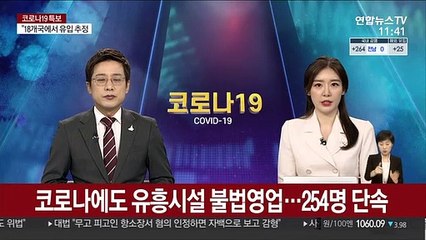 코로나에도 유흥시설 불법영업…254명 단속