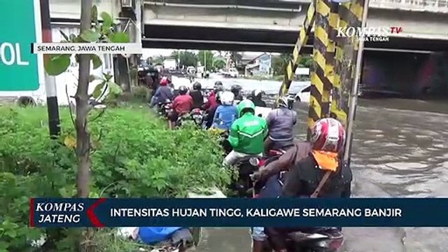 Intensitas Hujan Tinggi, Kaligawe Semarang Banjir