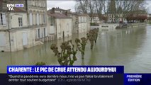 Le pic de crue de la Charente est attendu aujourd'hui